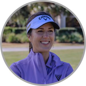 Online Golftraining mit Golftraining mit LPGA Tour Spielerin Sandra Gal