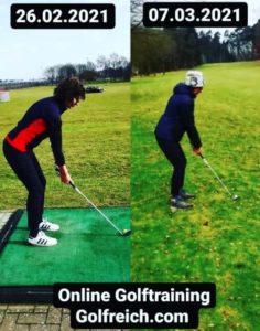 Kundenmeinung Dorothea 5 Sterne 1 Golf Training