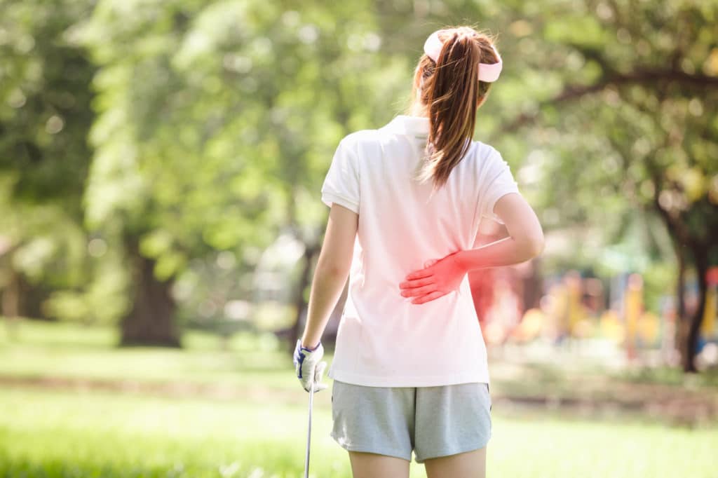 Schmerzfrei Golf spielen ohne Rückenschmerzen