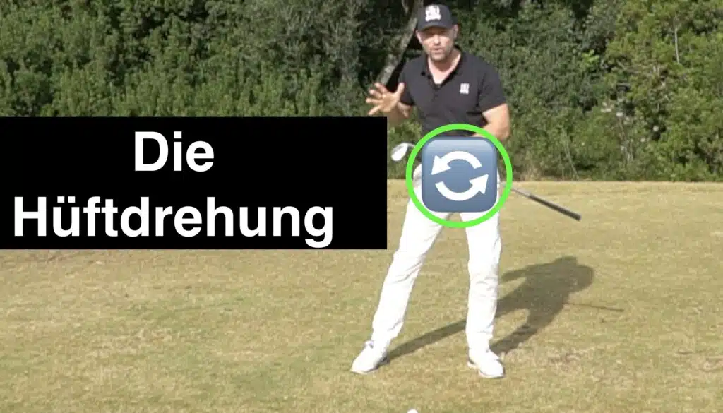 Hüfte beim golf