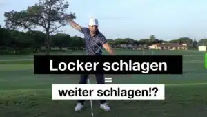 Lockerheit im Golfschwung