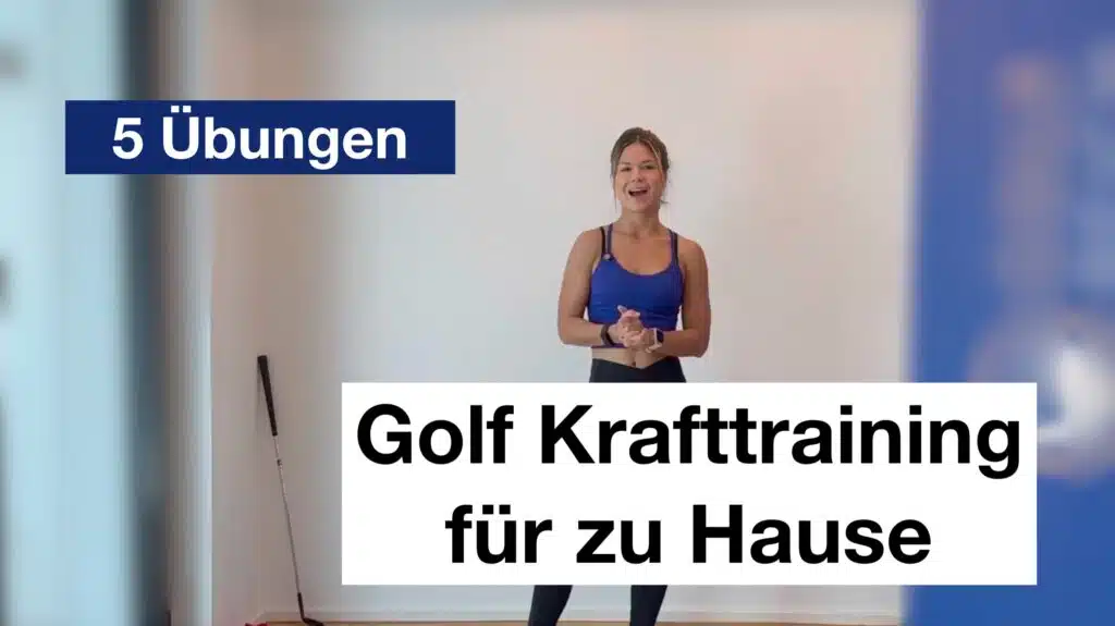 Golf Krafttraining für zu Hause