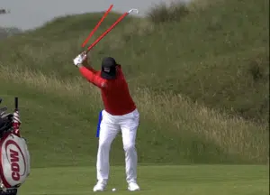 Hüftdrehung im Golfschwung